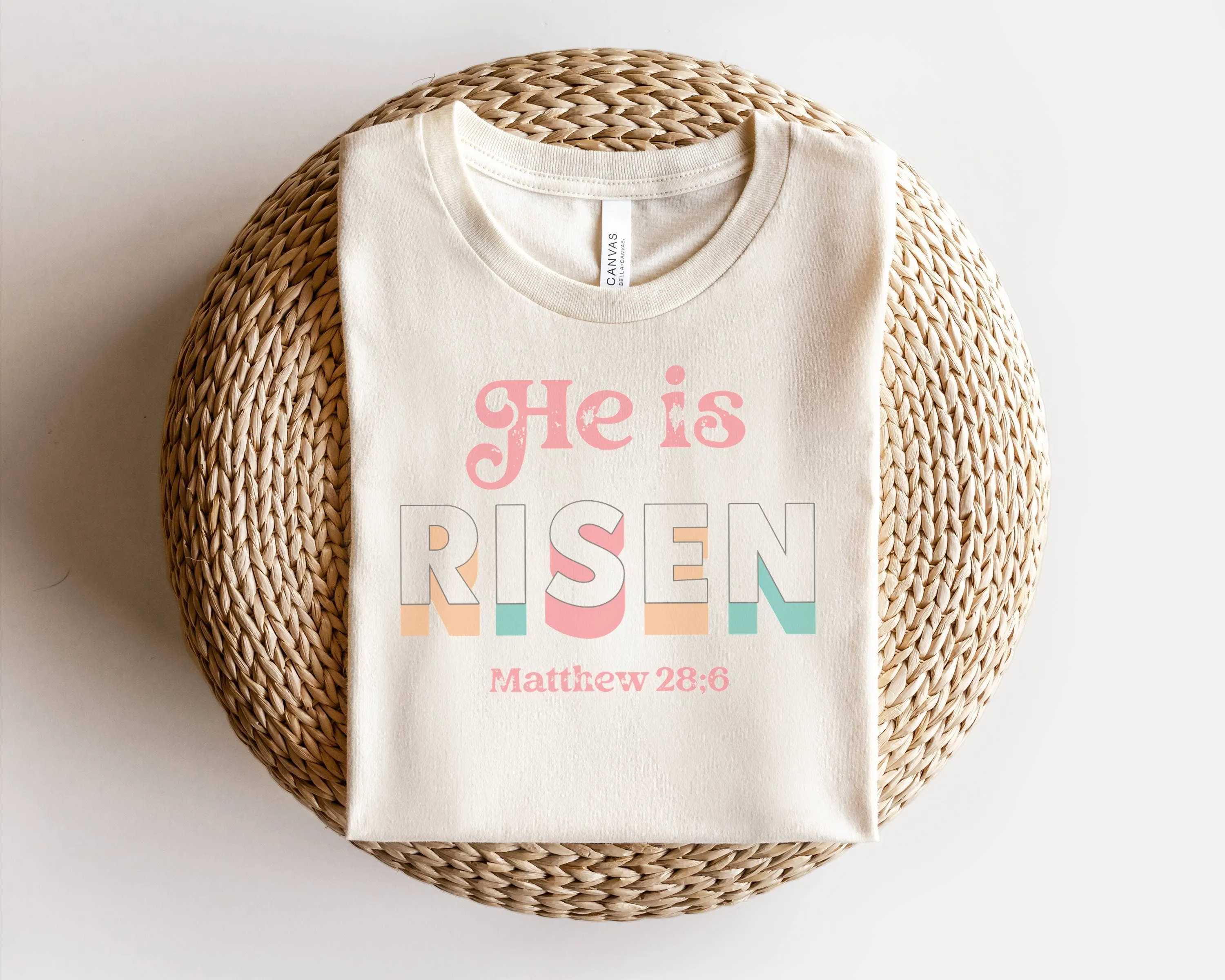 $10 Rack - He is Risen Easter Graphic Tee | Women's Tees Religious Tees