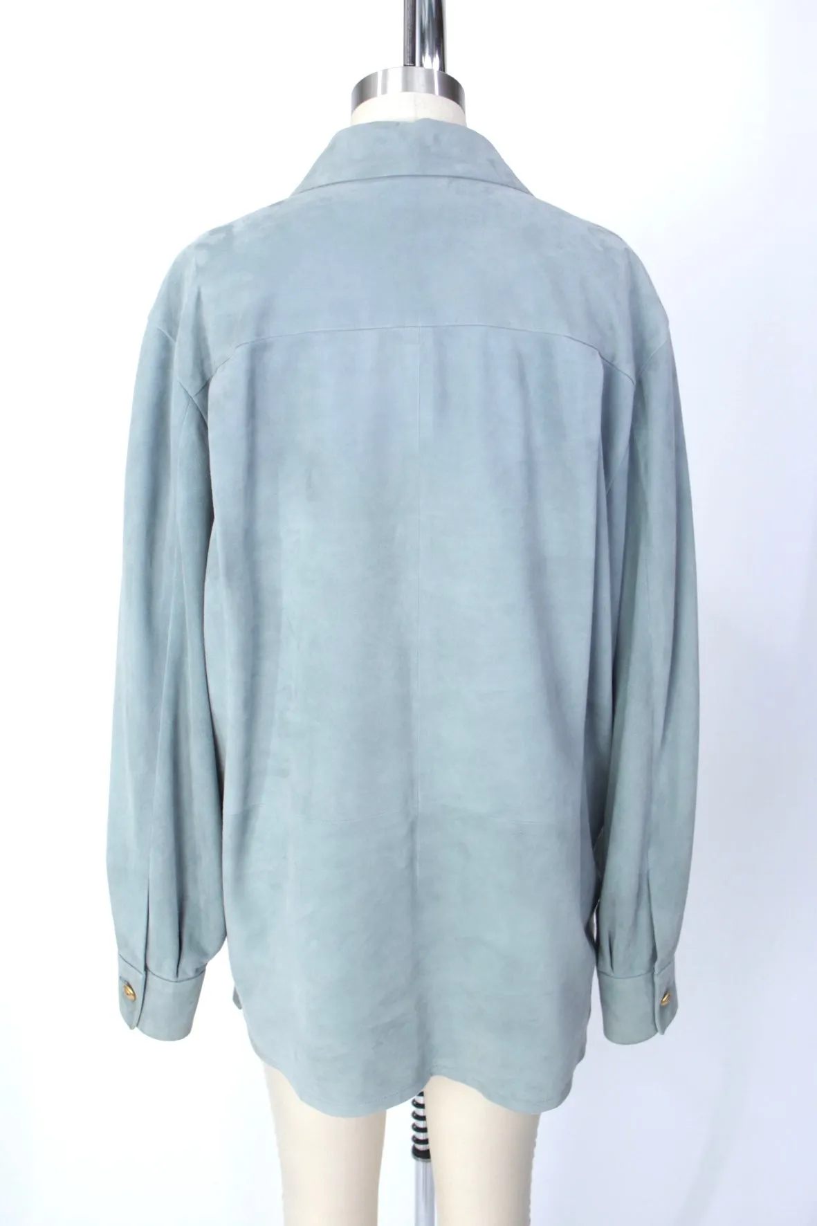 1990s Gucci Suede Shirt