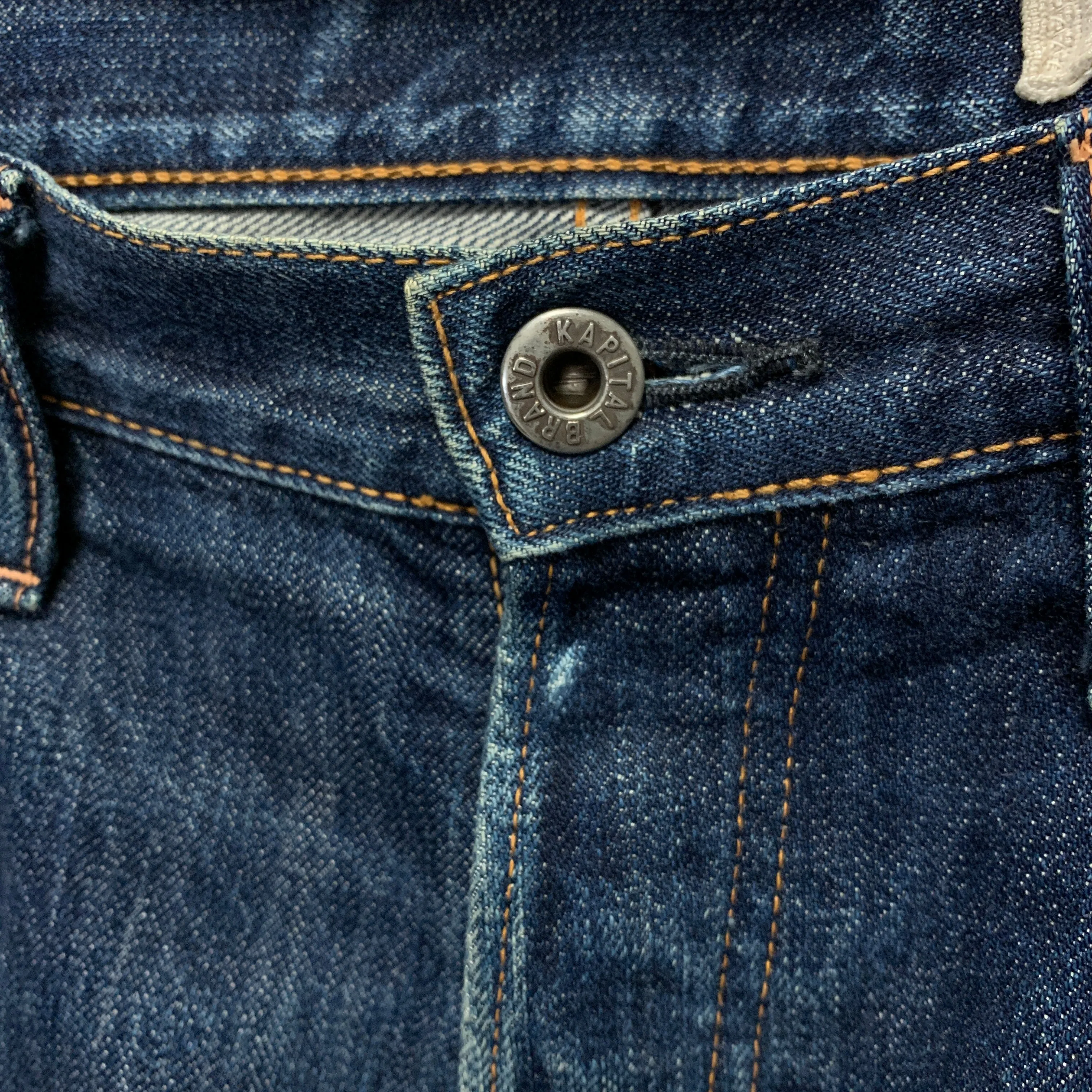 [34] Kapital Okayama Selvedge Distressed Denim Jeans