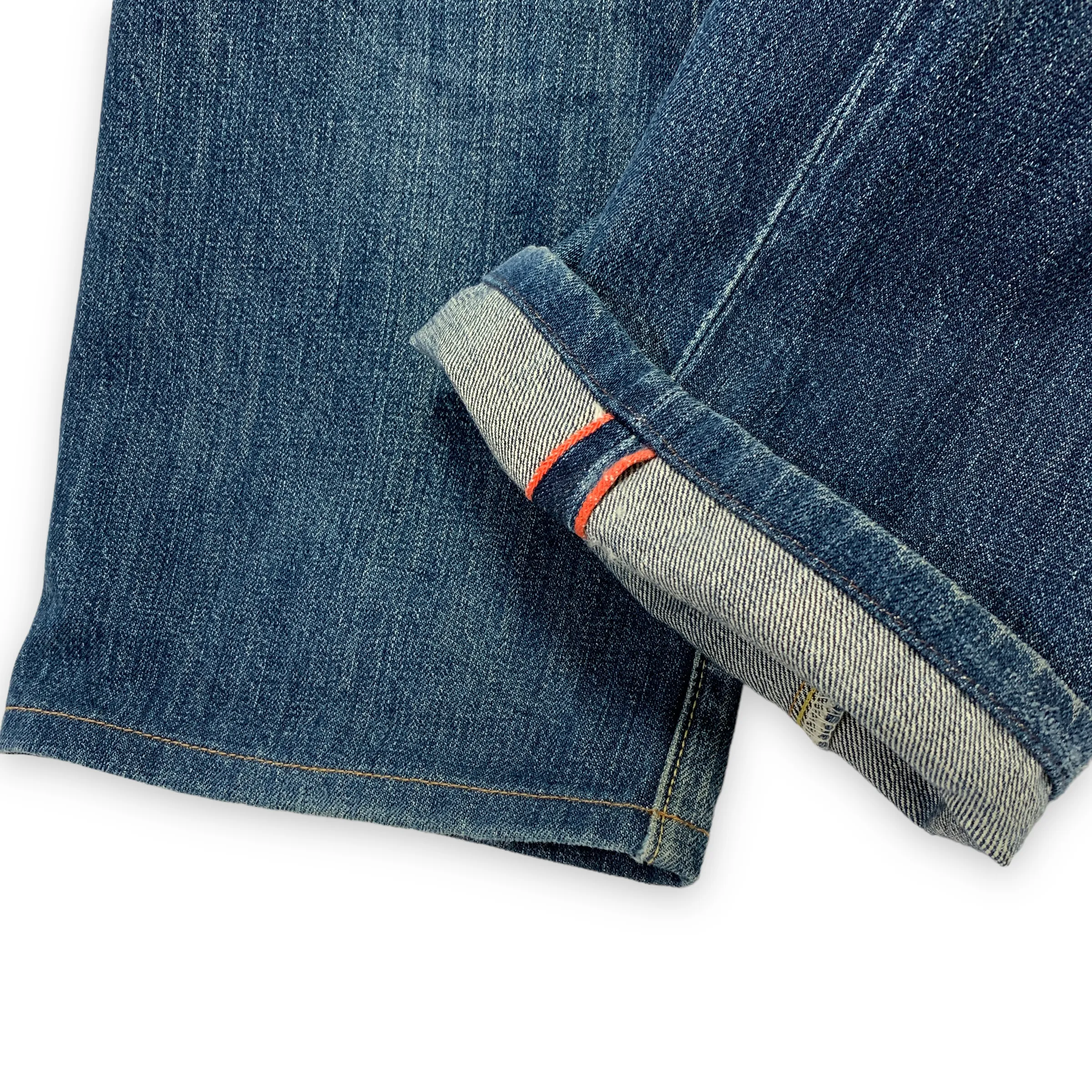 [34] Kapital Okayama Selvedge Distressed Denim Jeans
