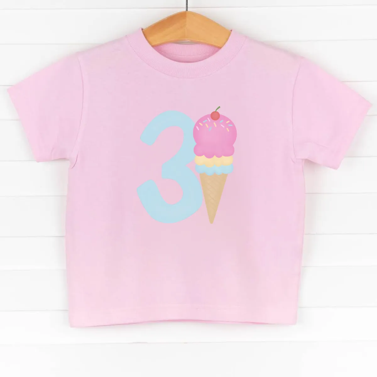3rd Birthday Treat, Girl Graphic Tee