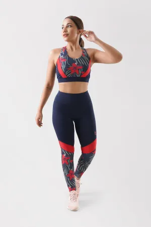 Aero Dry Bloom Cross Back Sports Bra
