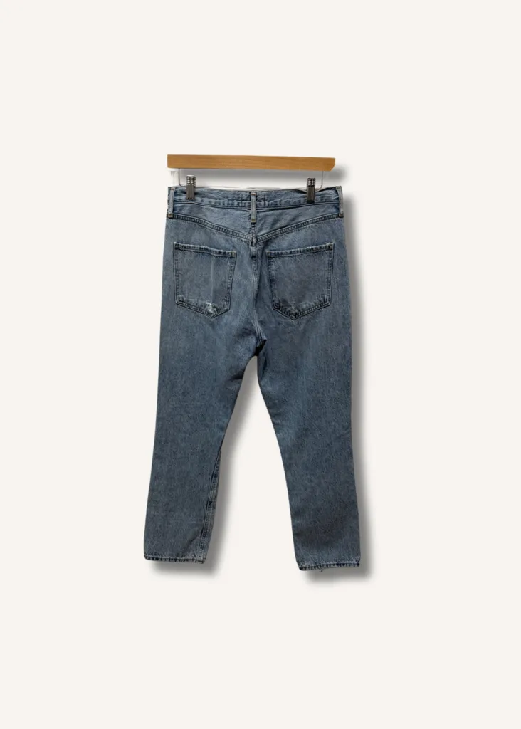 Agolde Riley High Rise Crop Jeans