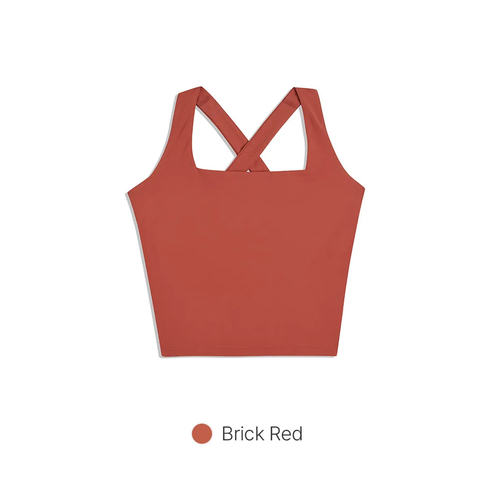 Airywin Square Neck Longline Bra