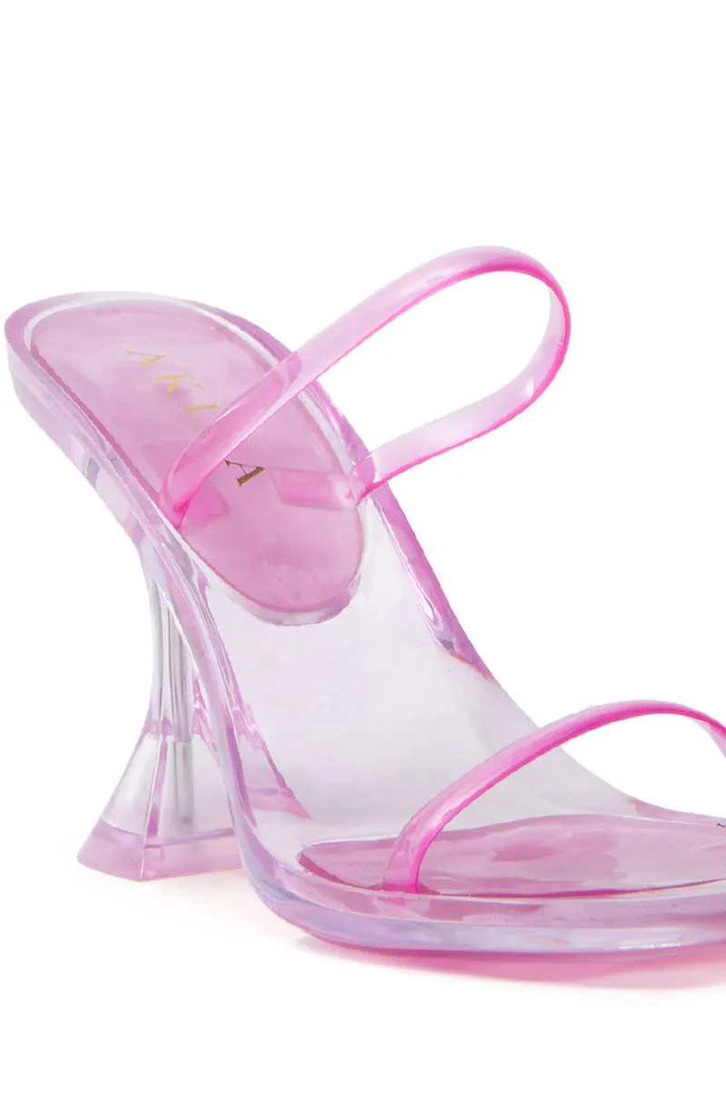 AKIRA QUIRON PINK SANDAL