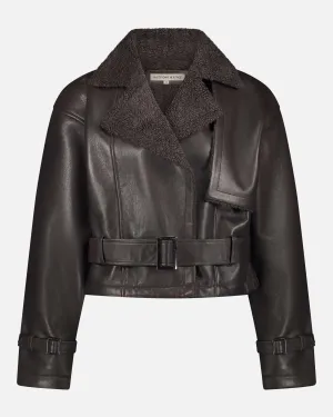 Alaska | Leather Bomber Jacket