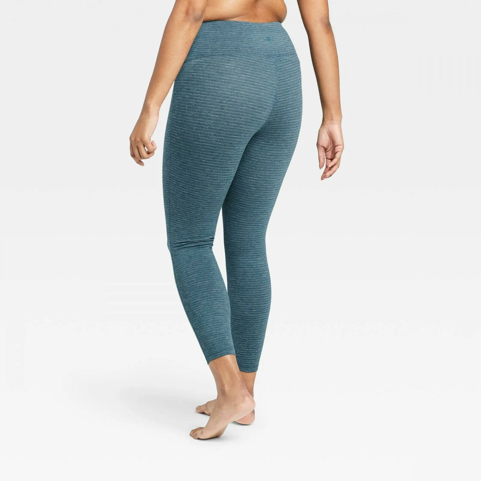 All In Motion Women's Contour Power Waist High Waisted Textured Leggings