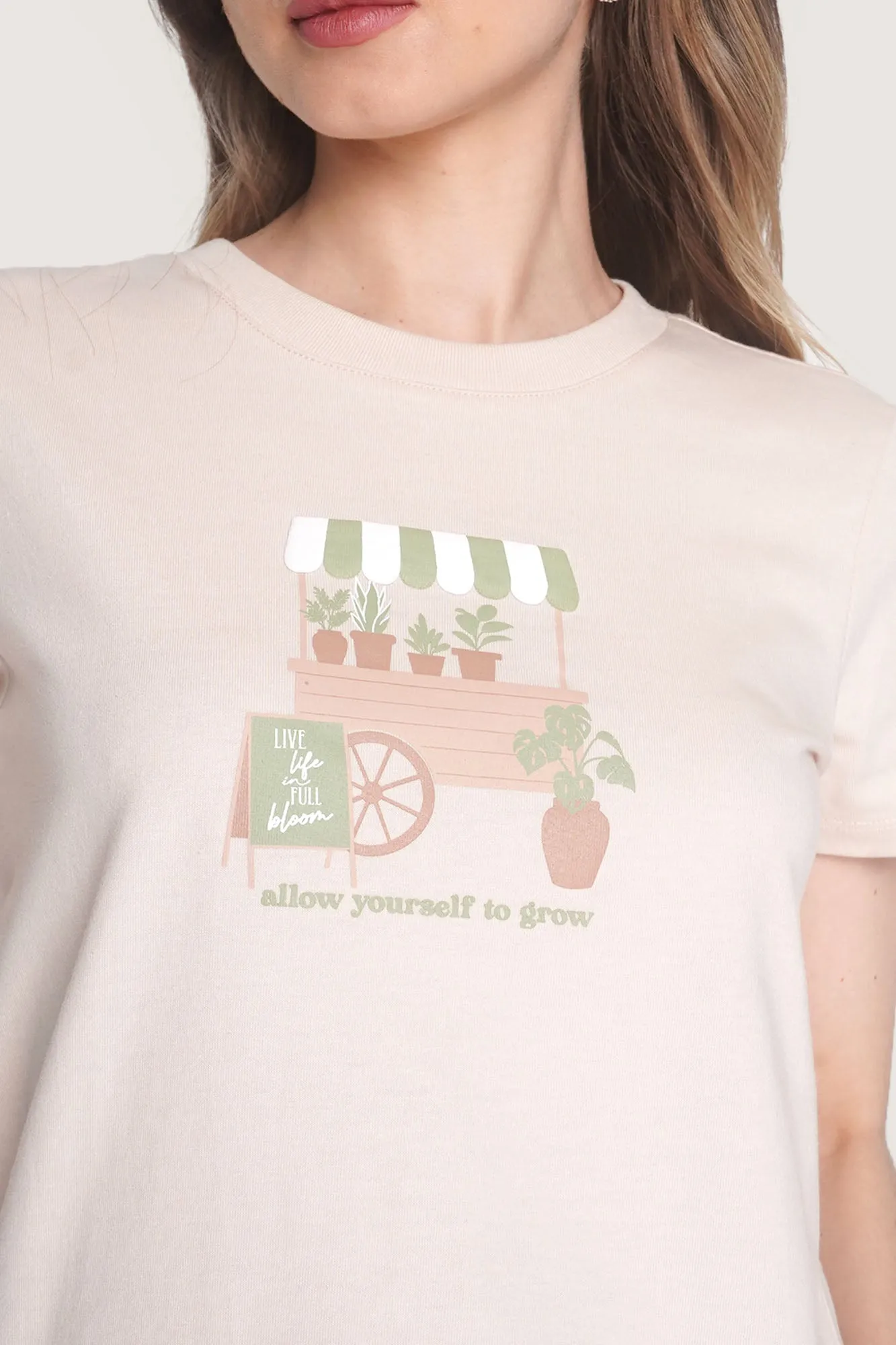 Allow Yourself To Grow Graphic Tee