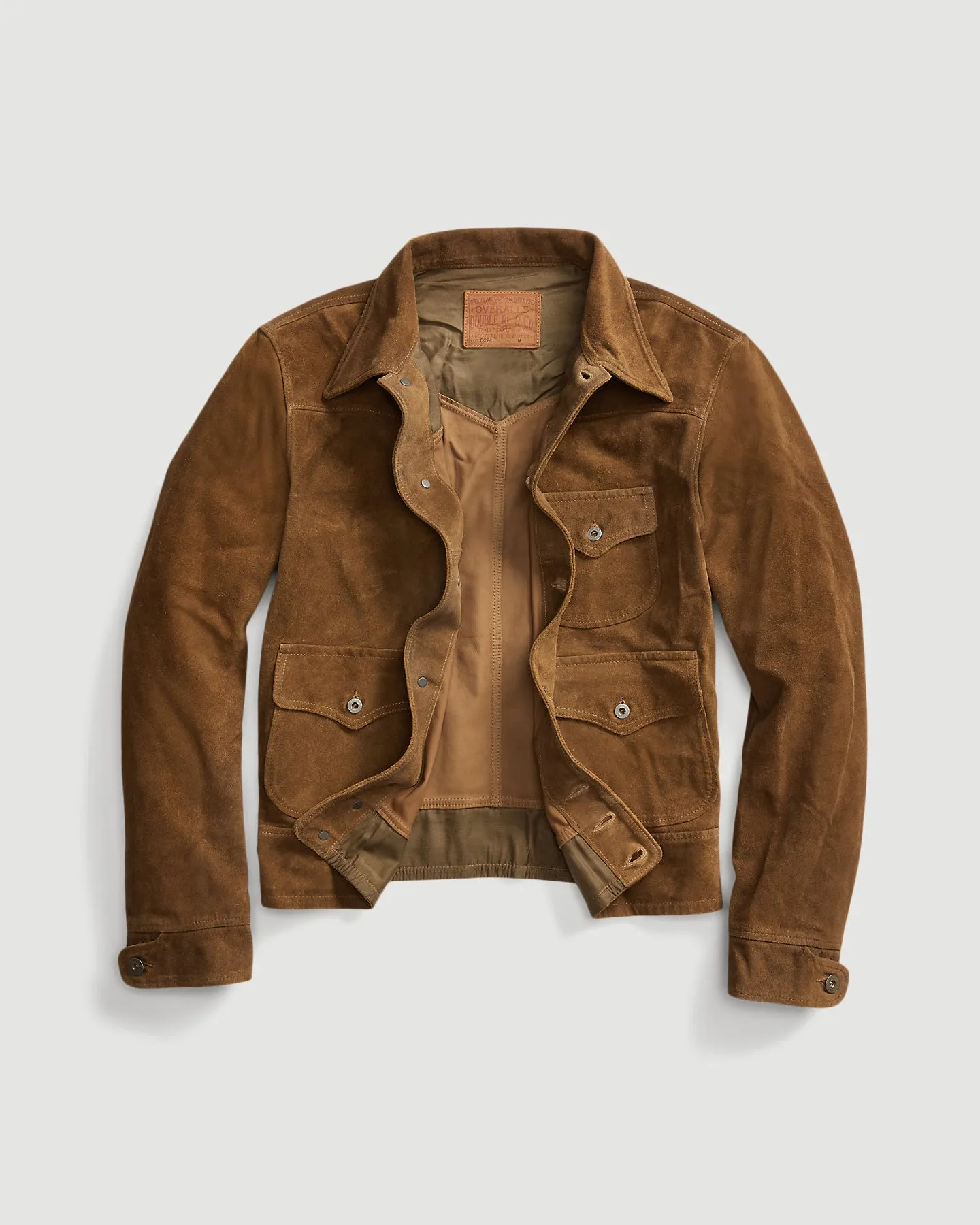 Alston Jacket Unlined Shirt Brown