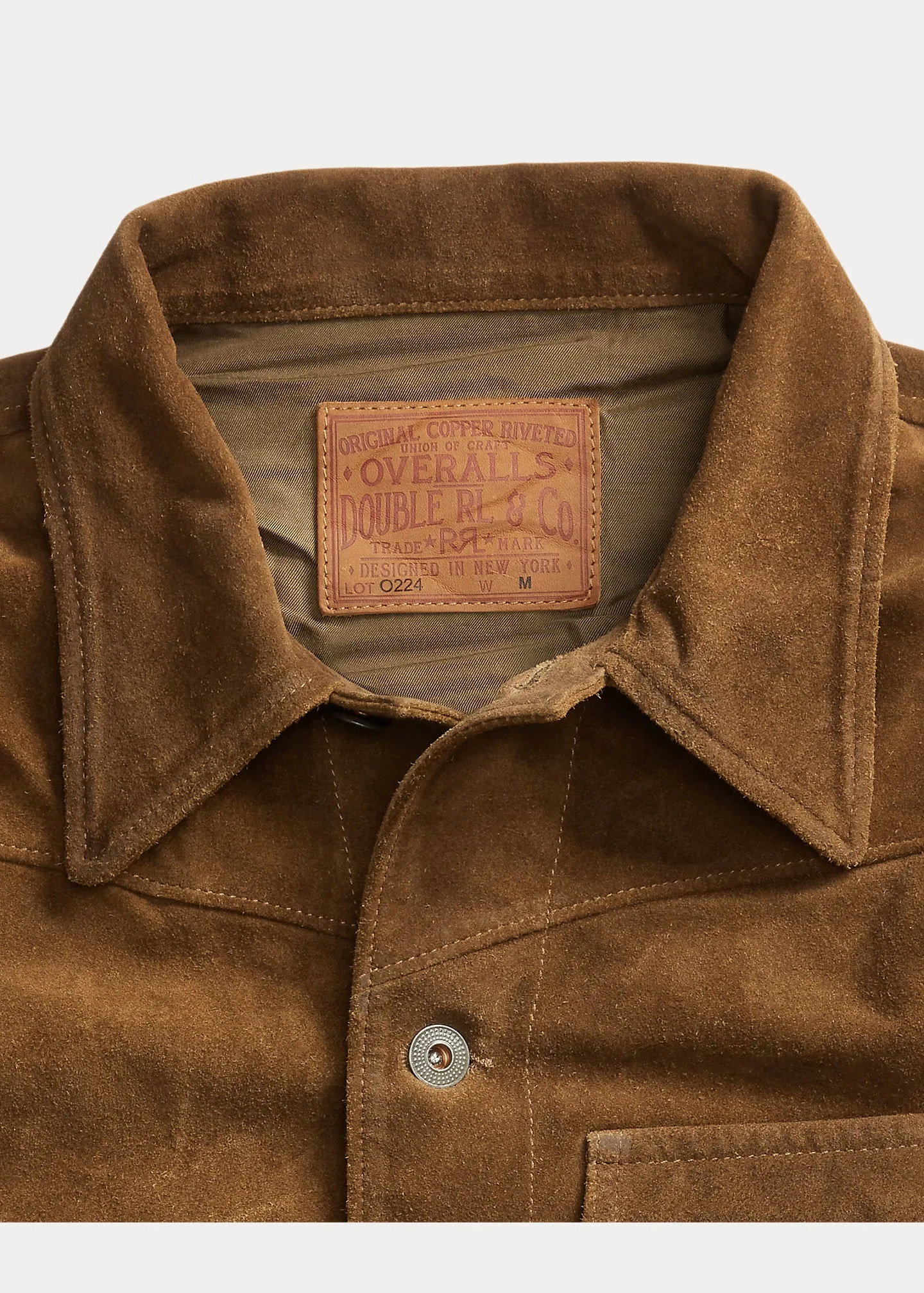 Alston Jacket Unlined Shirt Brown
