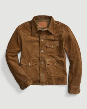 Alston Jacket Unlined Shirt Brown