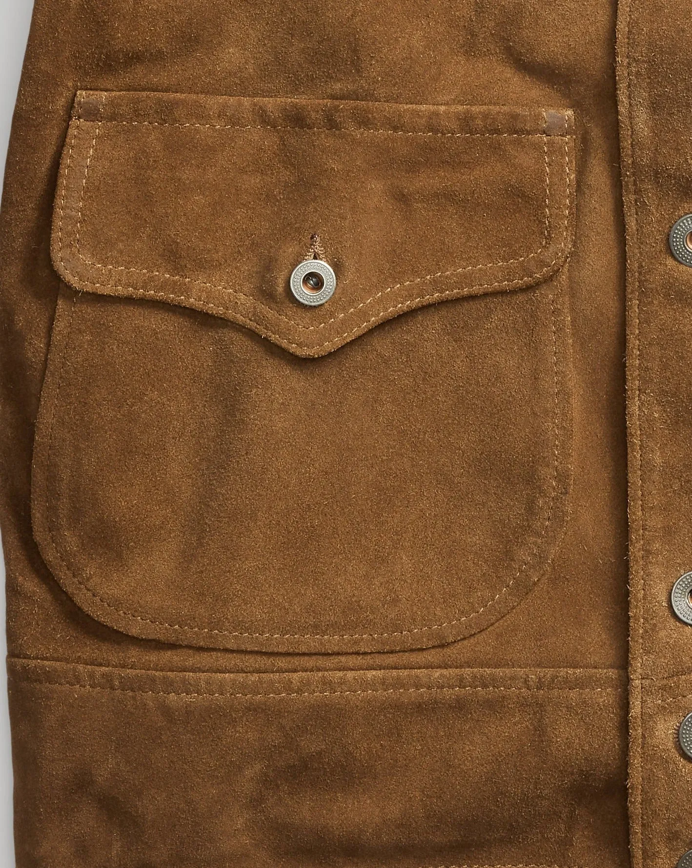 Alston Jacket Unlined Shirt Brown
