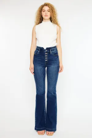 Ameila High Rise Curvy Flare Jeans