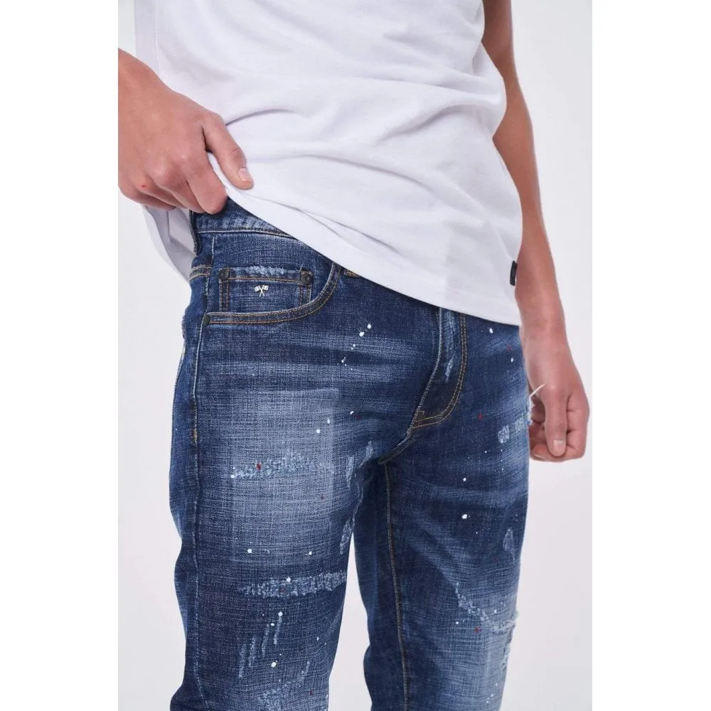 Amicci Antiche Jeans Mid Blue