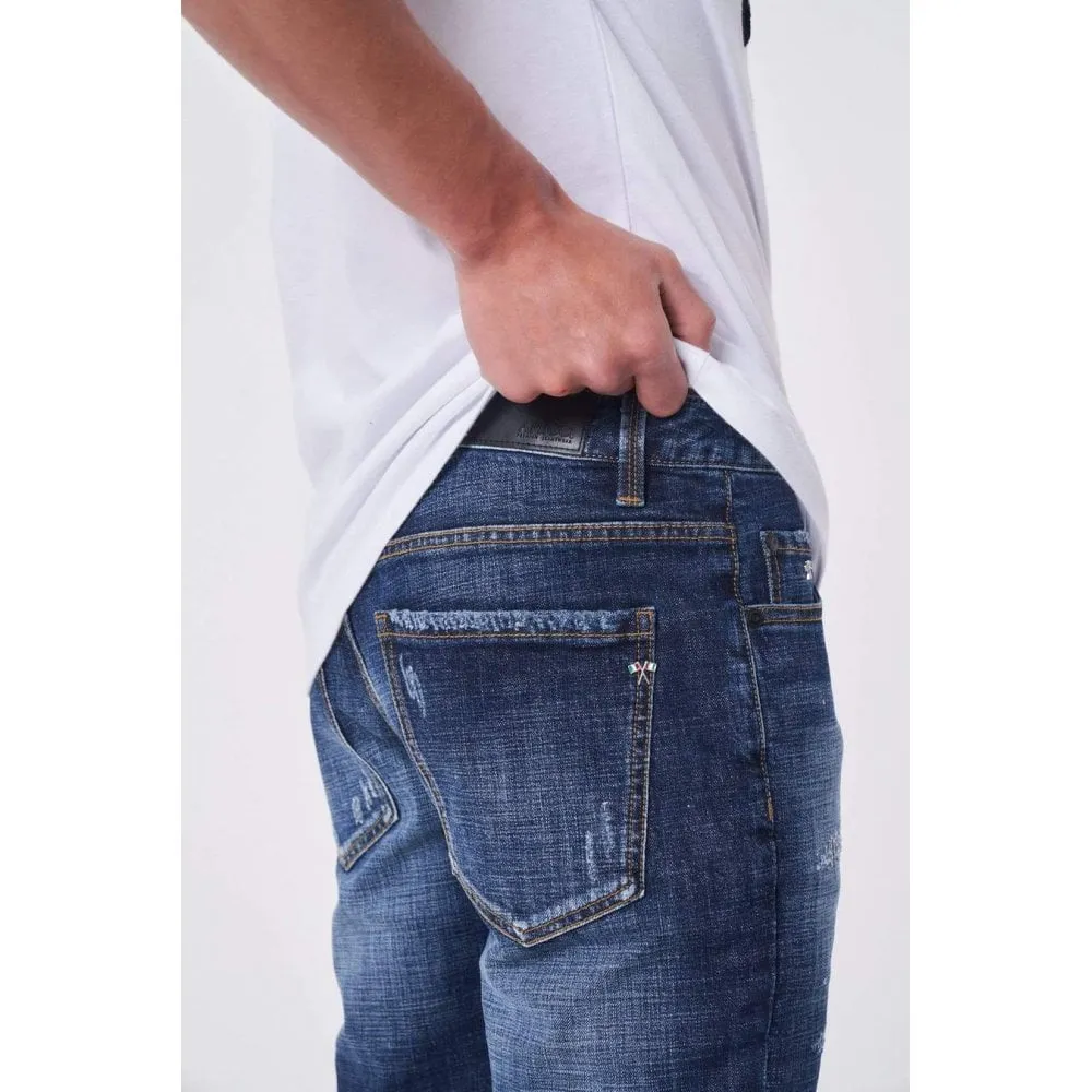 Amicci Antiche Jeans Mid Blue