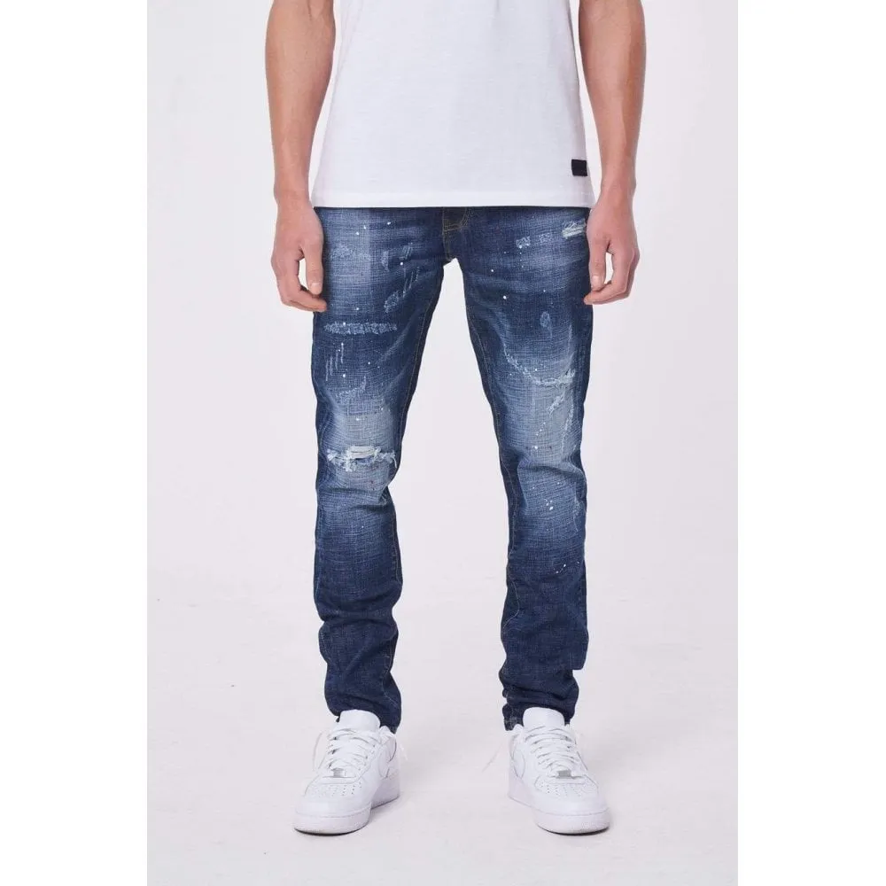 Amicci Antiche Jeans Mid Blue