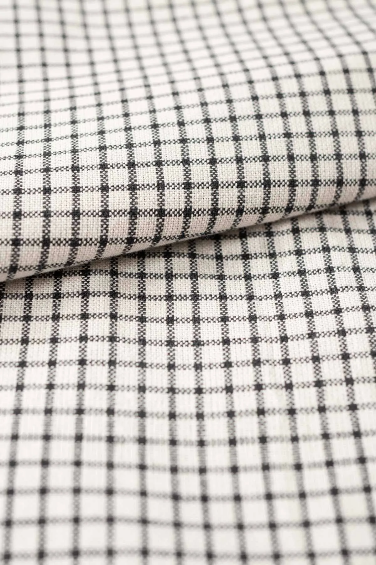 Angelica Wrap Dress - White Check
