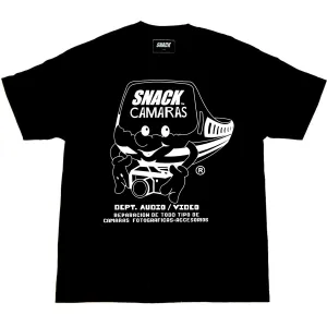 AUDIO / VIDEO TEE - BLACK