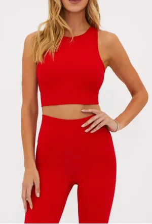 Azalea Top Merry Red Waffle