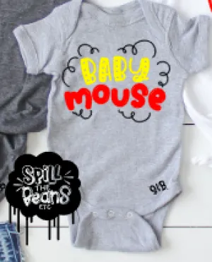 Baby Mouse Kid's Bodysuit or Tee