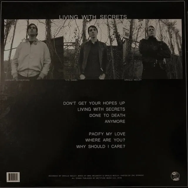 Bad Sports - Living With Secrets – New 12"