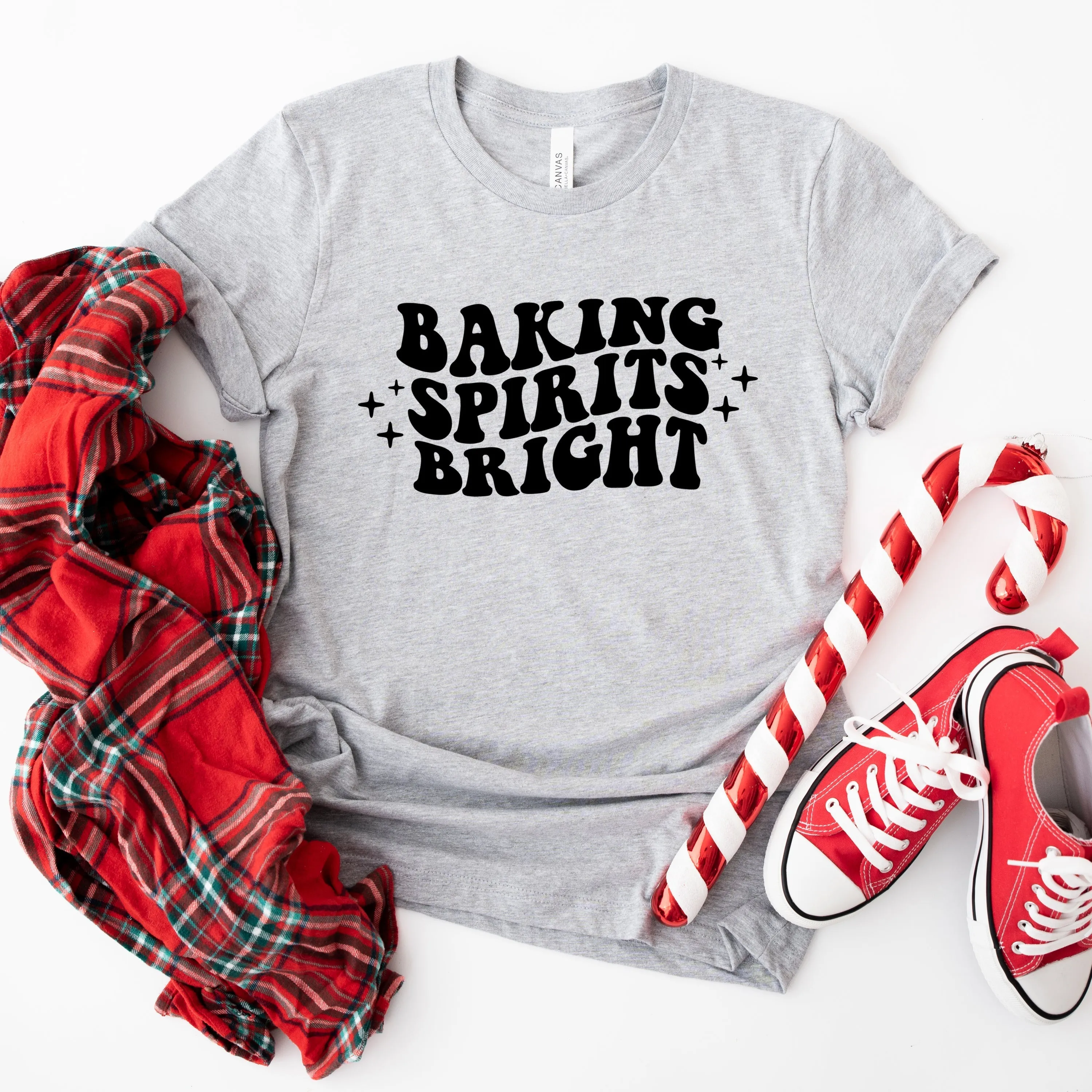 Baking Spirits Bright | Short Sleeve Crew Neck