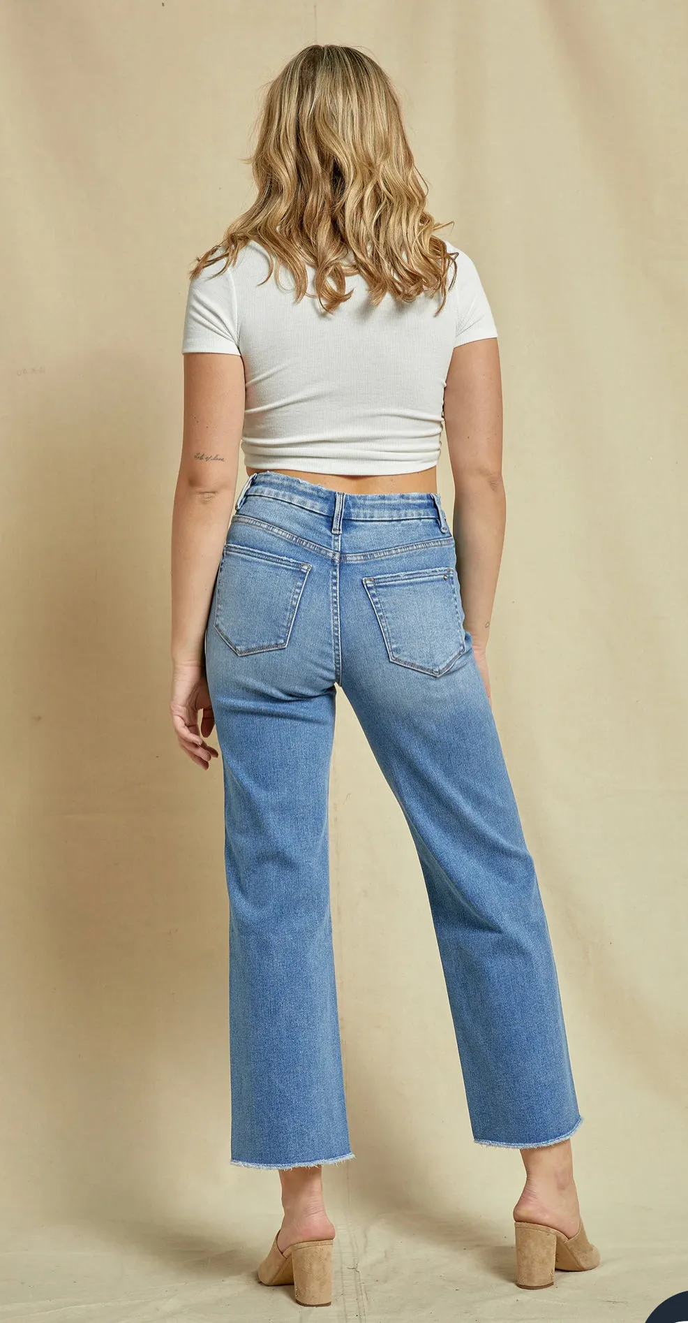 Be Awesome Wide Leg Jeans