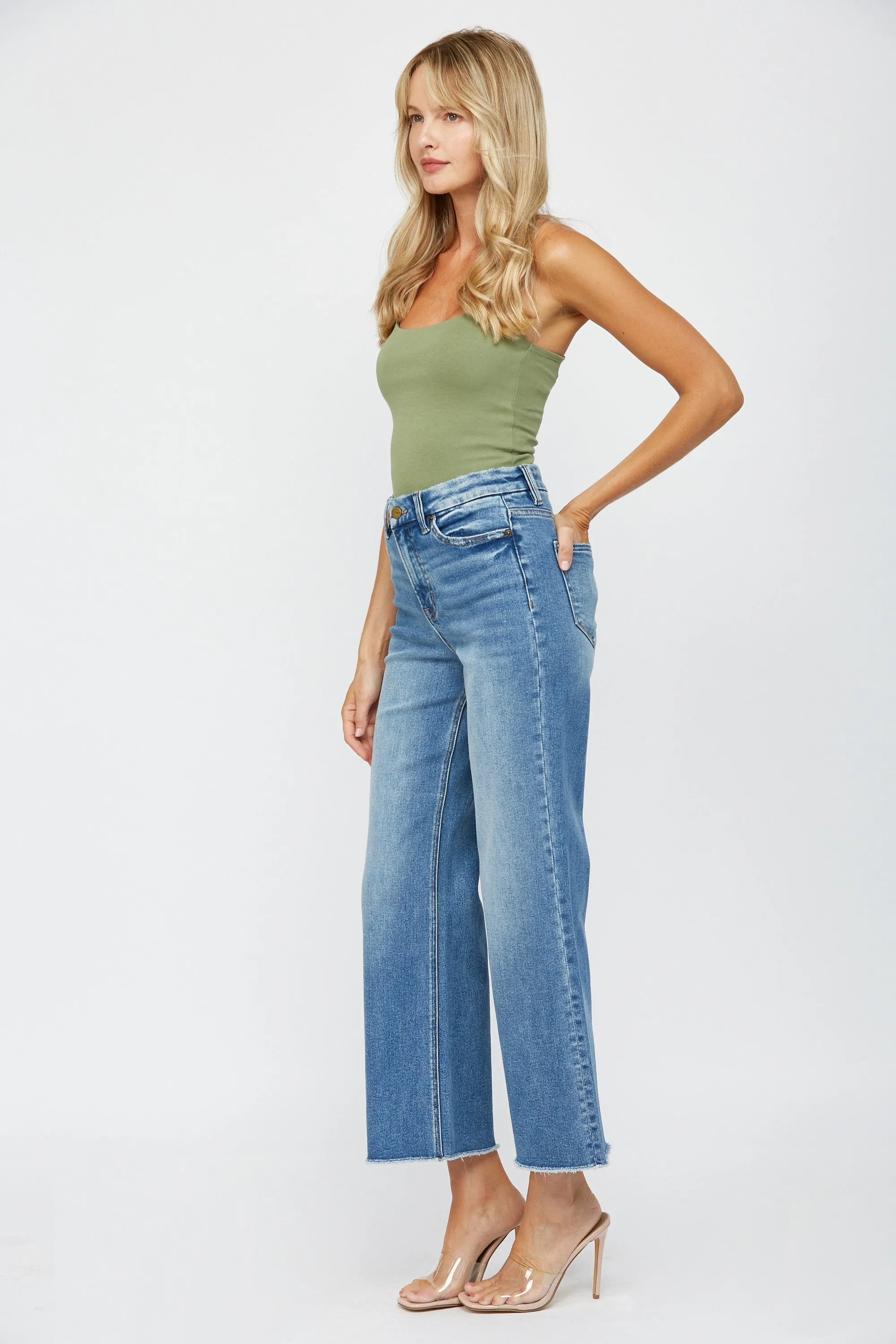 Be Awesome Wide Leg Jeans