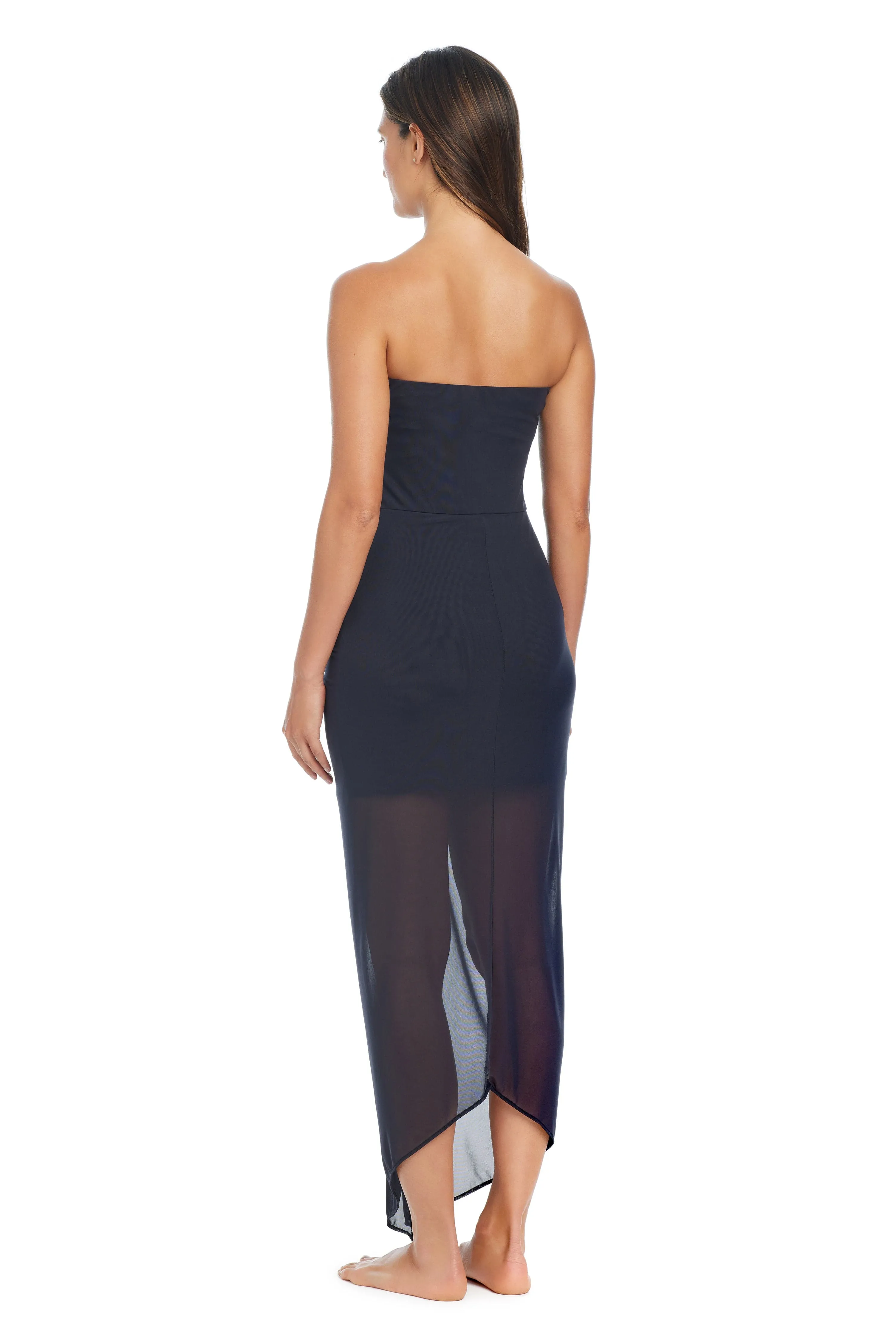 Be Transparent Tube Dress Coverup