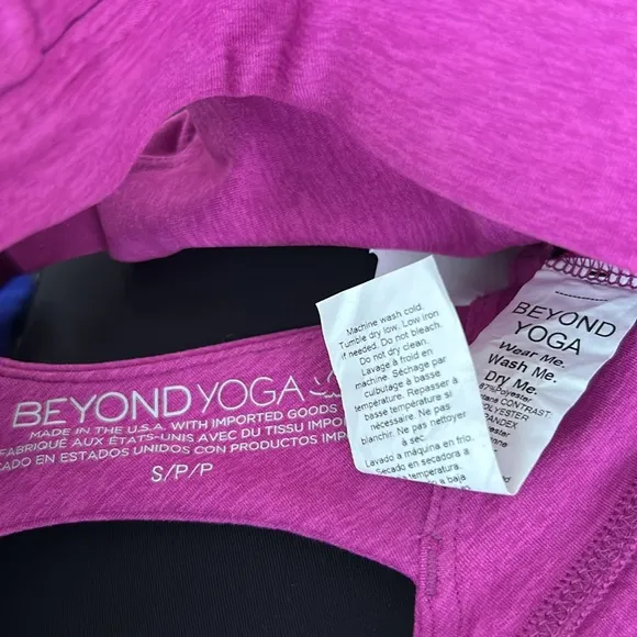 Beyond Yoga NEW Spacedye On Center Bra