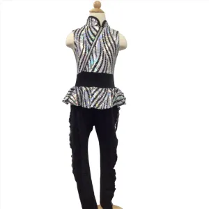 Black and Silver Two Piece Jazz