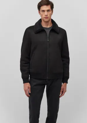 Black Faux Leather Jacket
