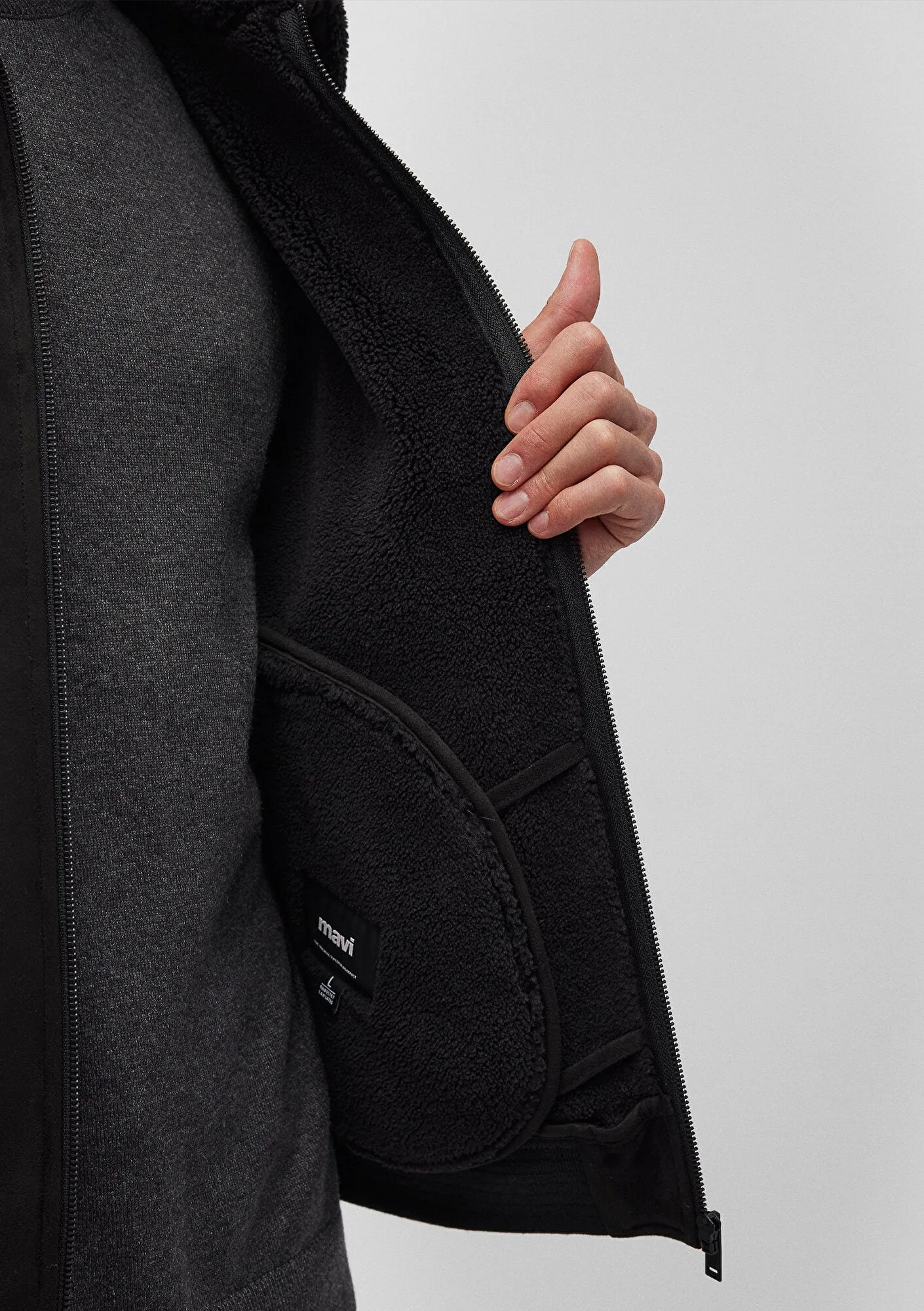 Black Faux Leather Jacket