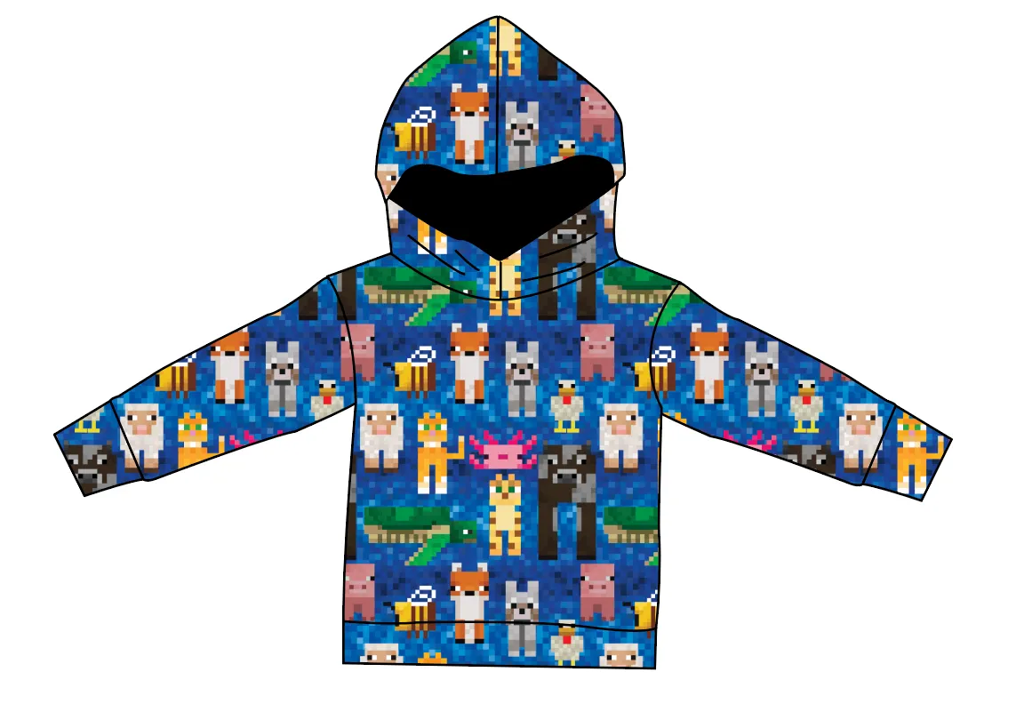 Block Friends Oversized Hoodie