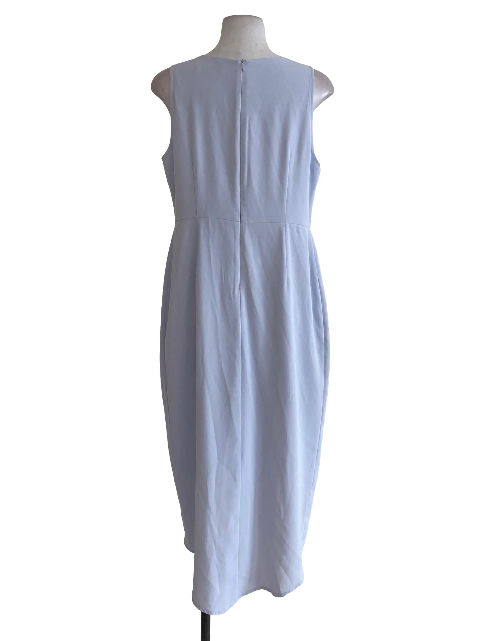 Blue Wrap Dress