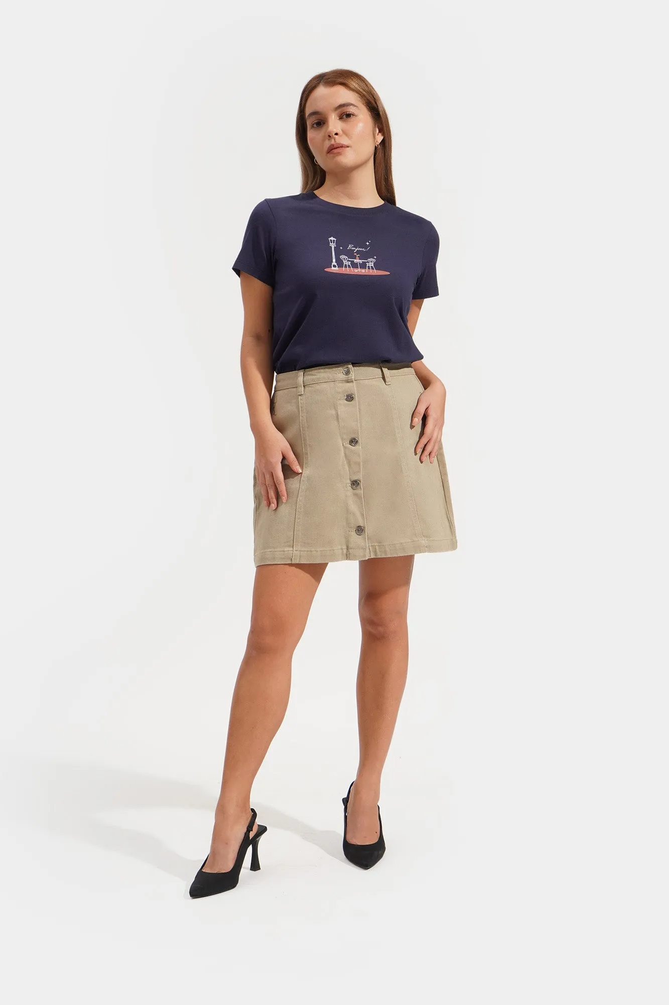 Bonjour Graphic Tee