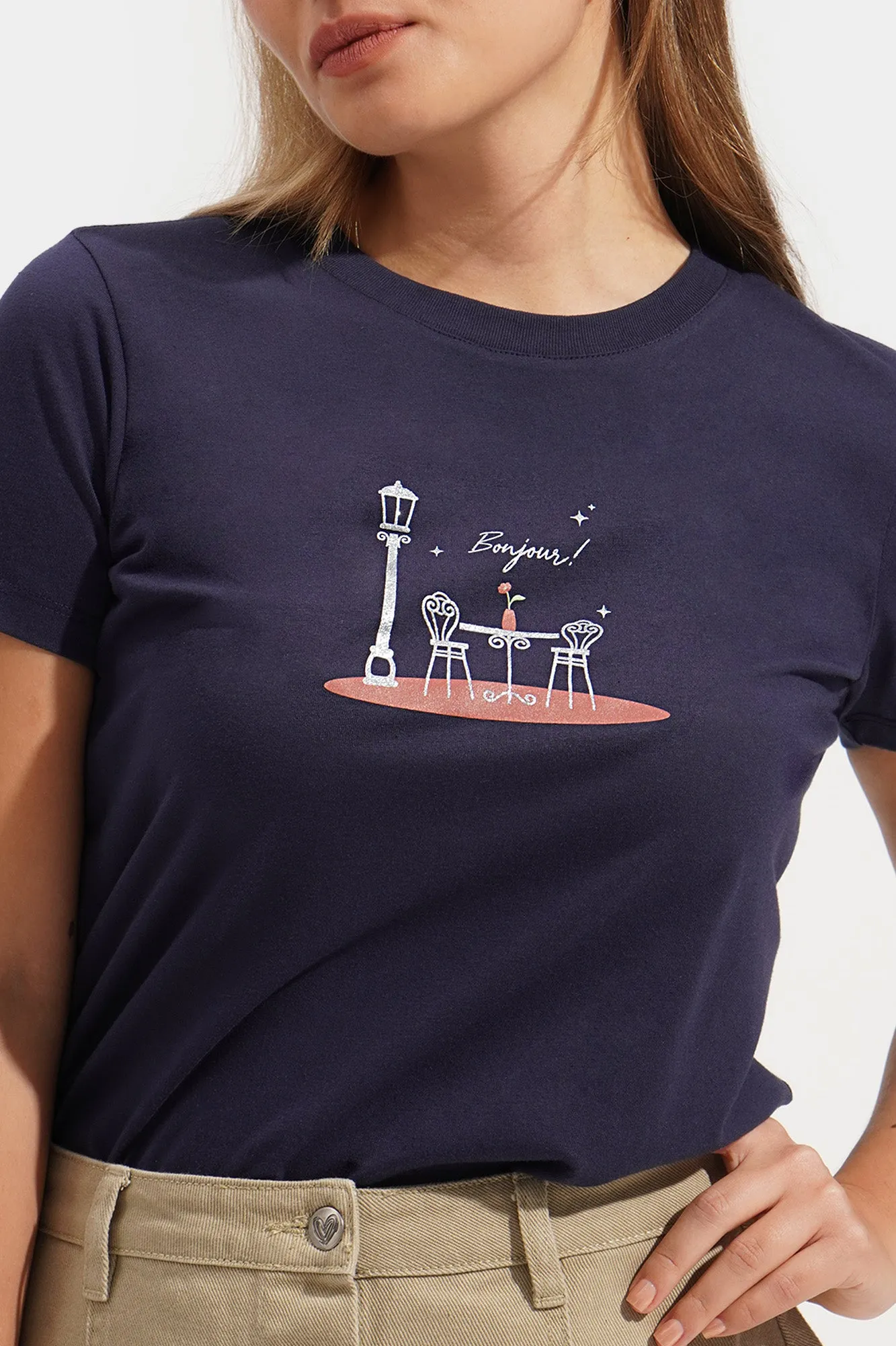 Bonjour Graphic Tee