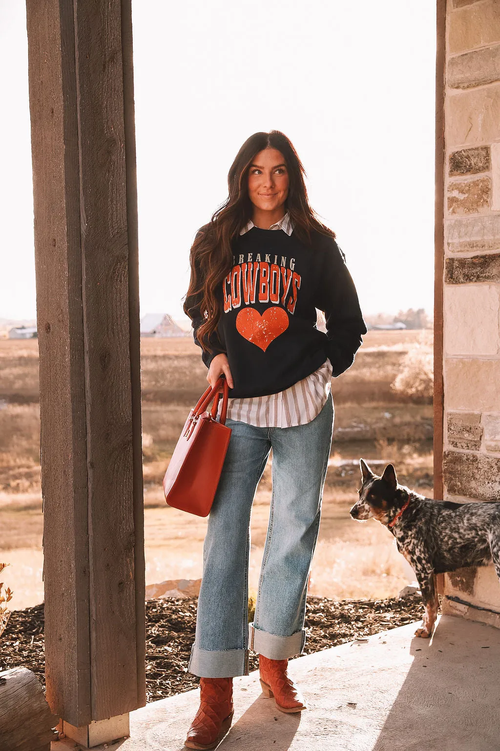 Breaking Cowboys Tee or Crewneck