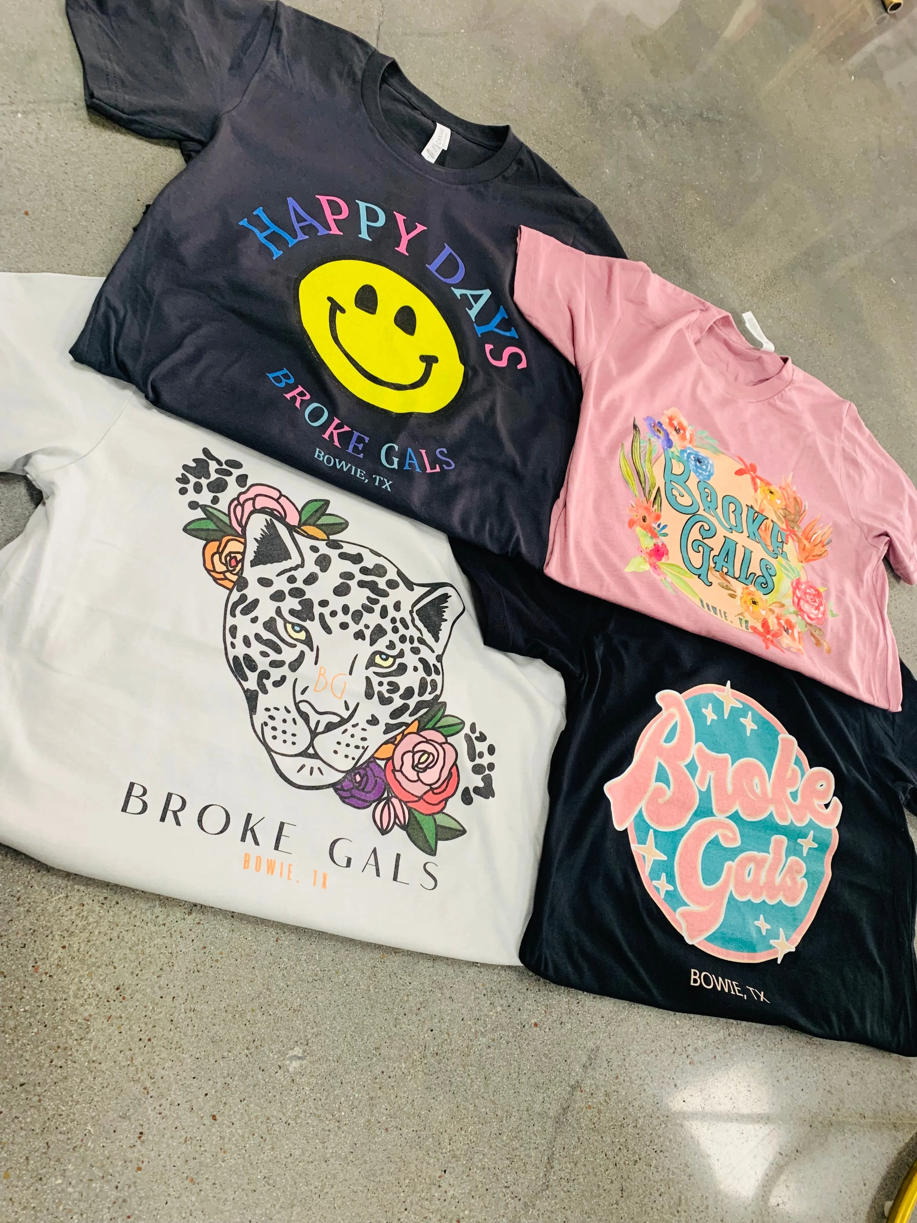 Broke Gals Tees