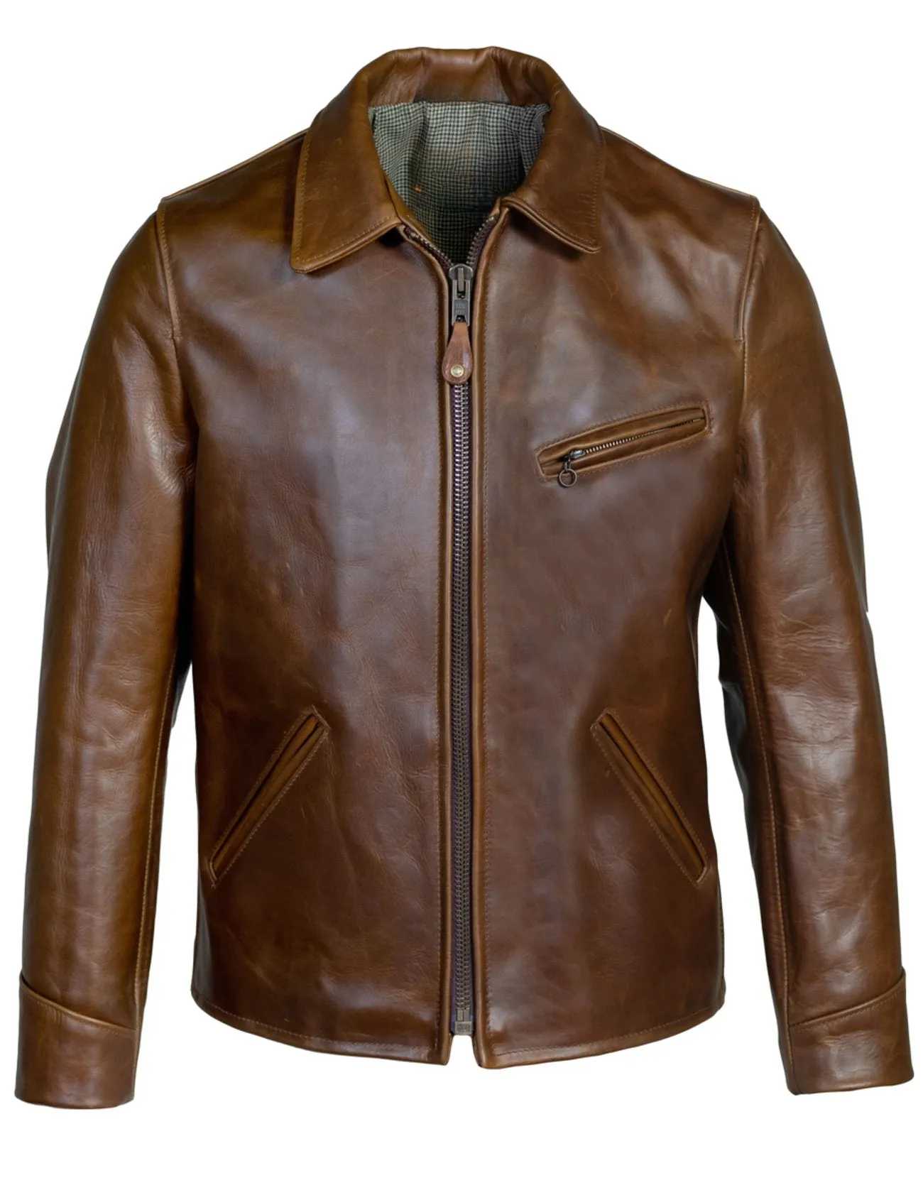 Brown Leather Jacket - Leather Jackets