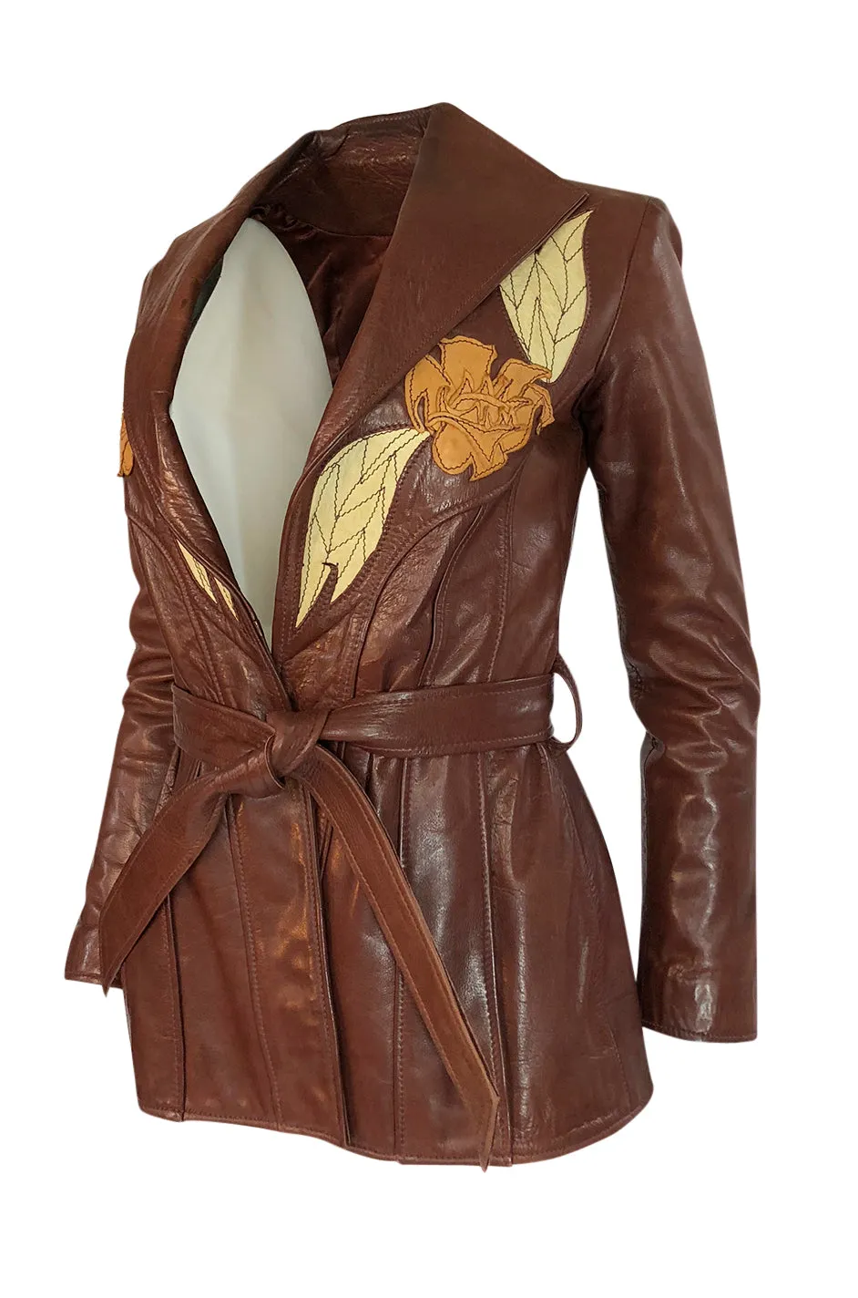 c.1973 East West Musical Instruments Co. 'Del Rose' Leather Jacket