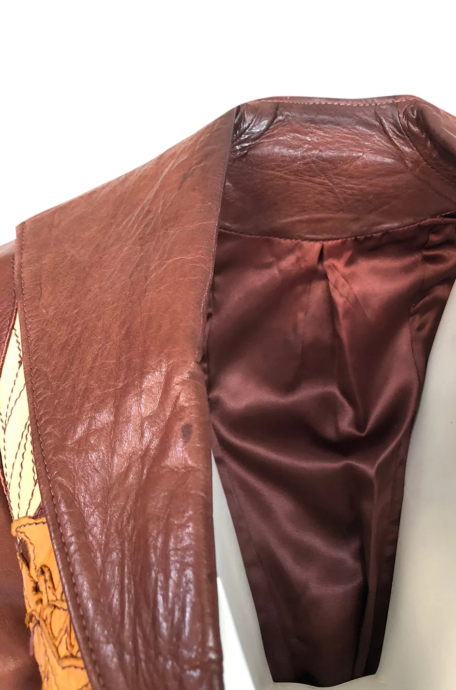 c.1973 East West Musical Instruments Co. 'Del Rose' Leather Jacket