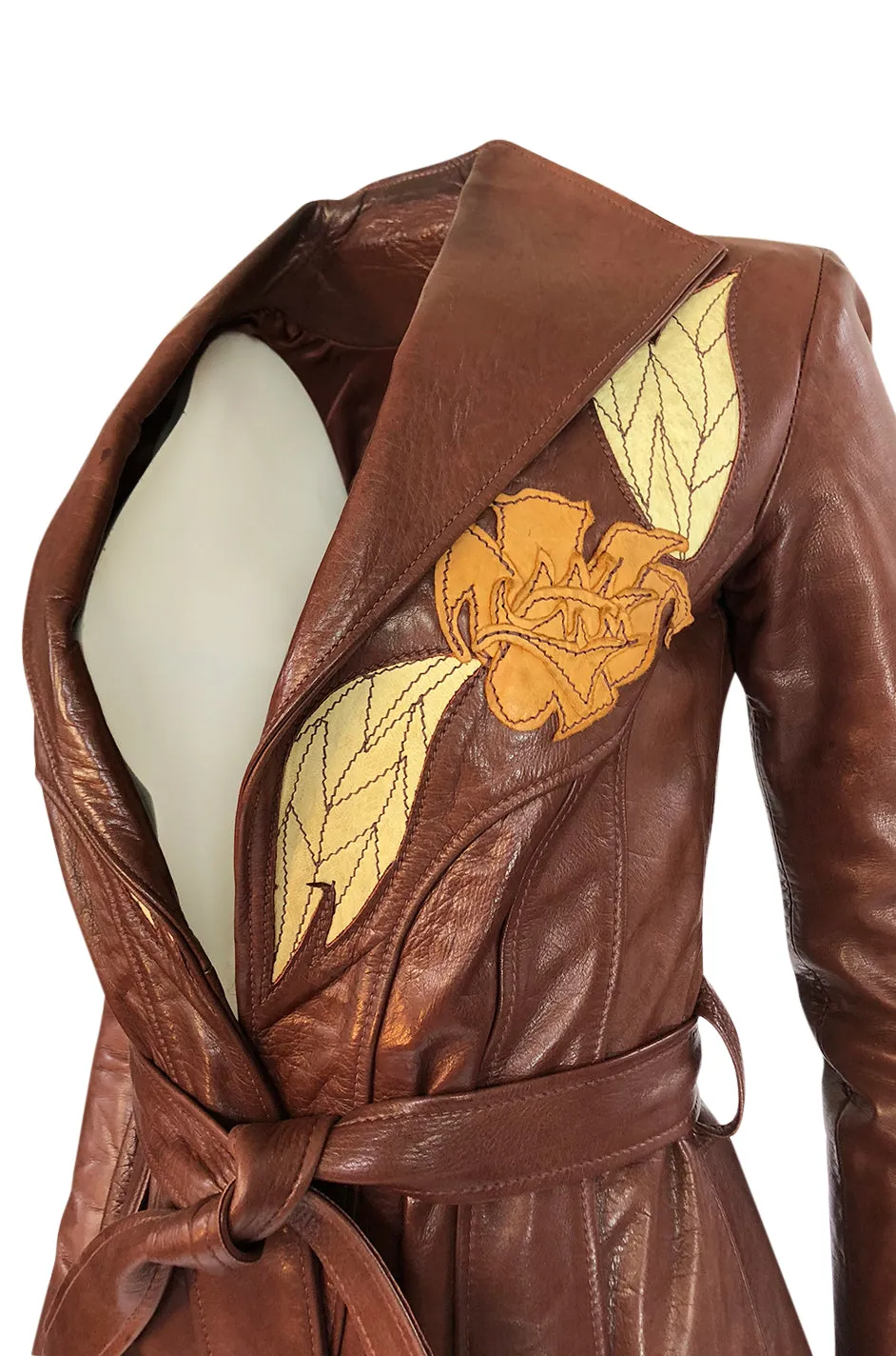 c.1973 East West Musical Instruments Co. 'Del Rose' Leather Jacket