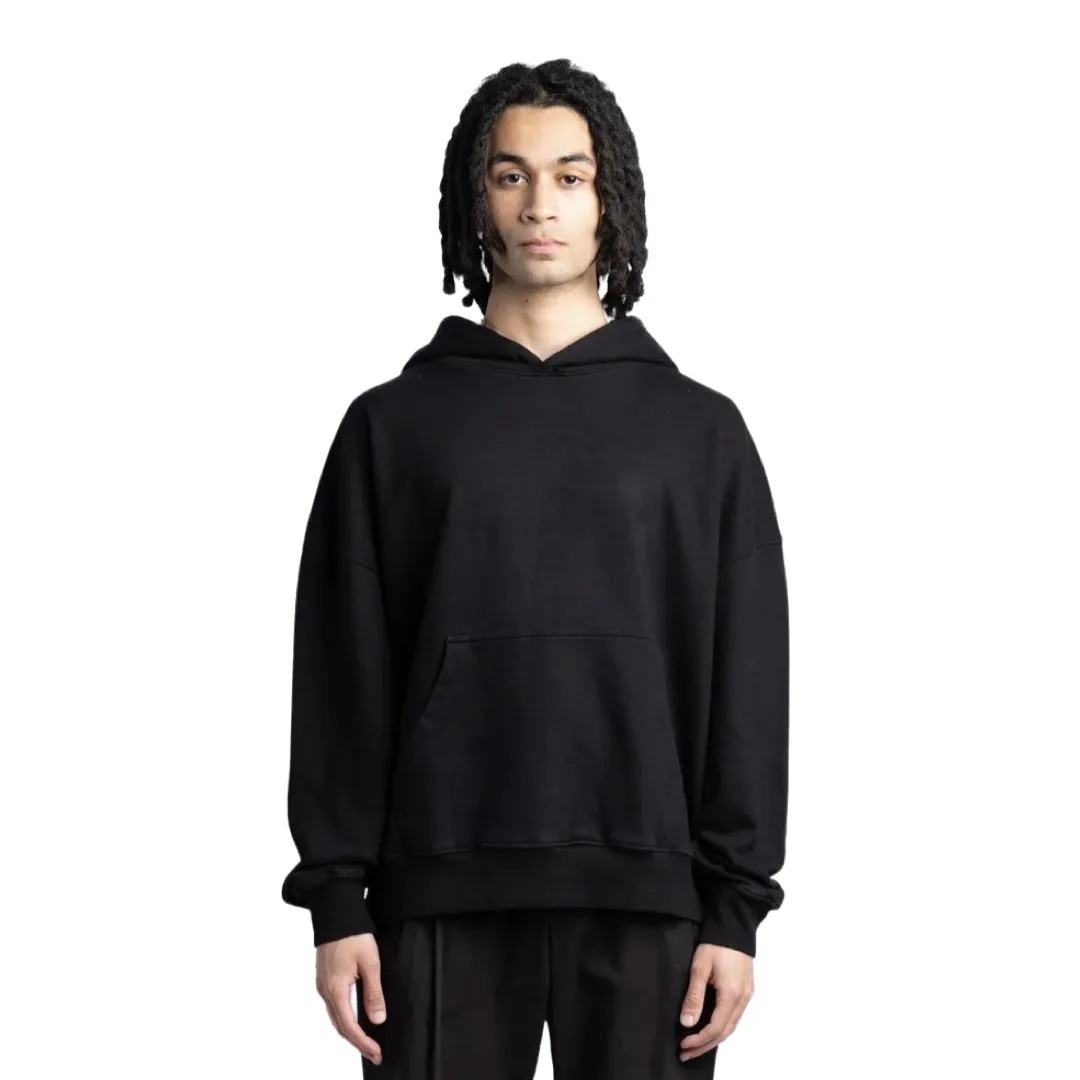 Cabinet Noir x Banx 10th Anniversary Oversized Pullover Hoodie White Black Red Font Logo