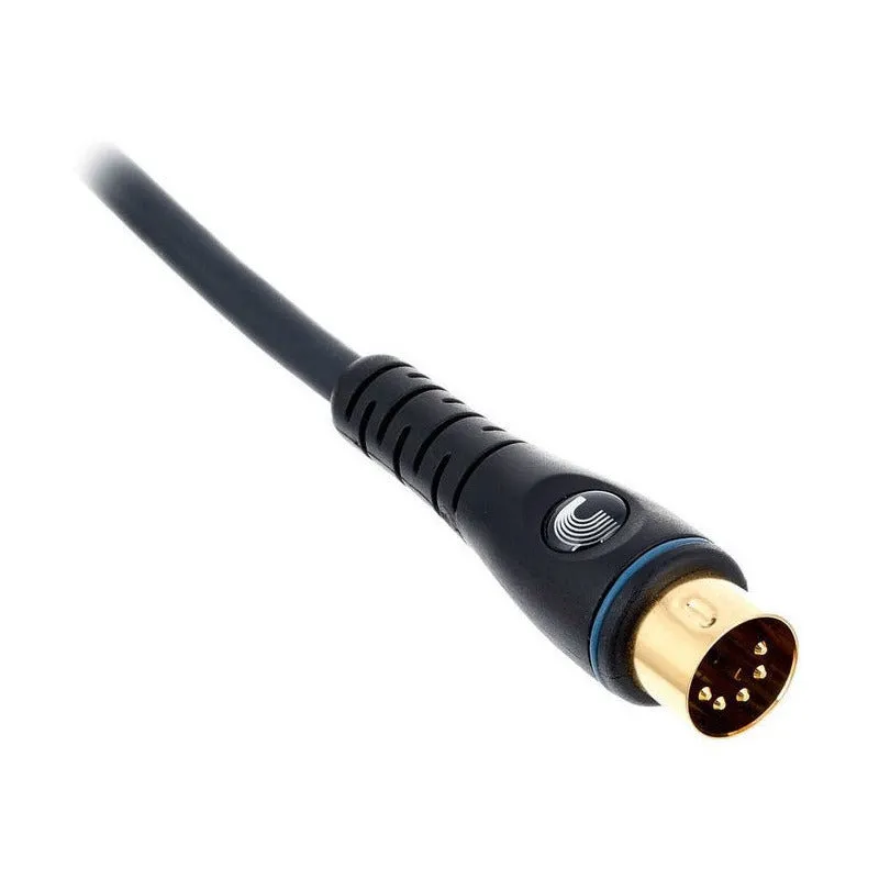 Cable P/midi Conectores Chapados Oro Planet Wave Pw-md-05