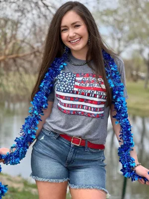 Callie Ann Stelter American Flag Tee