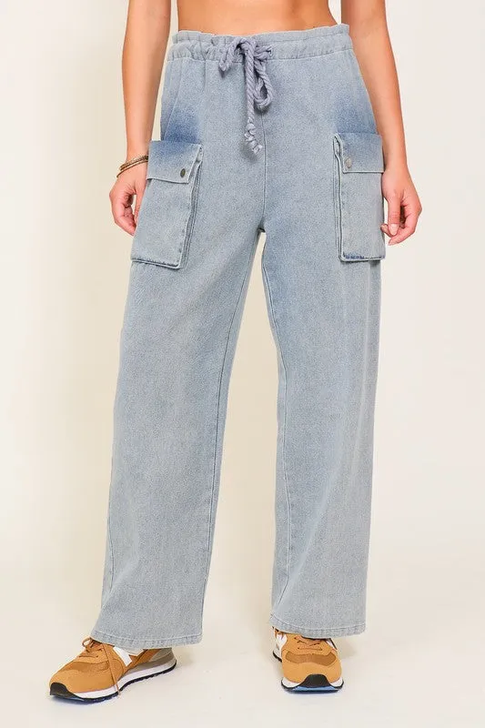 Cargo Drawstring Joggers