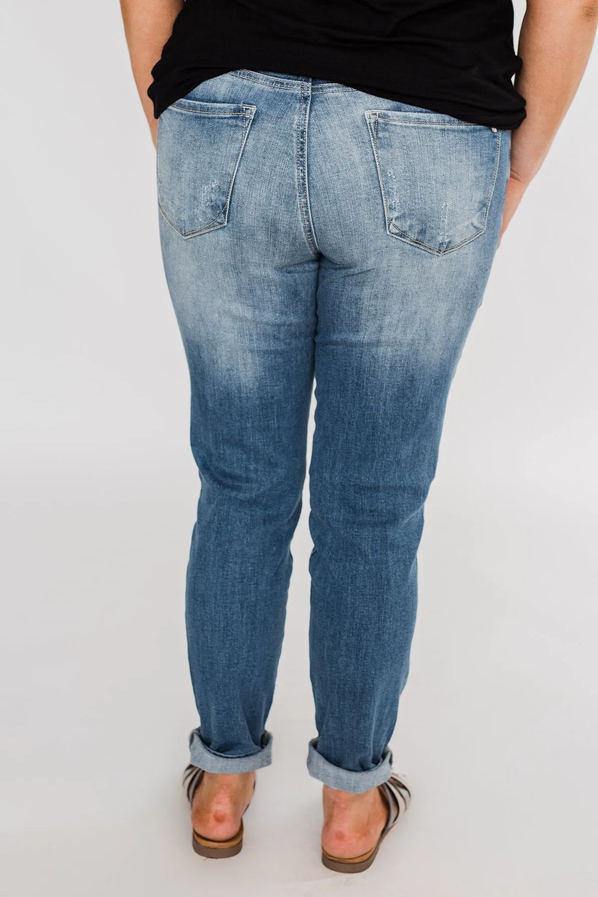 C'est Toi Distressed Skinny Jeans- Amanda Wash