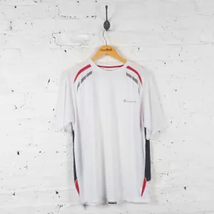 Champion Track Sports T Shirt - White - L