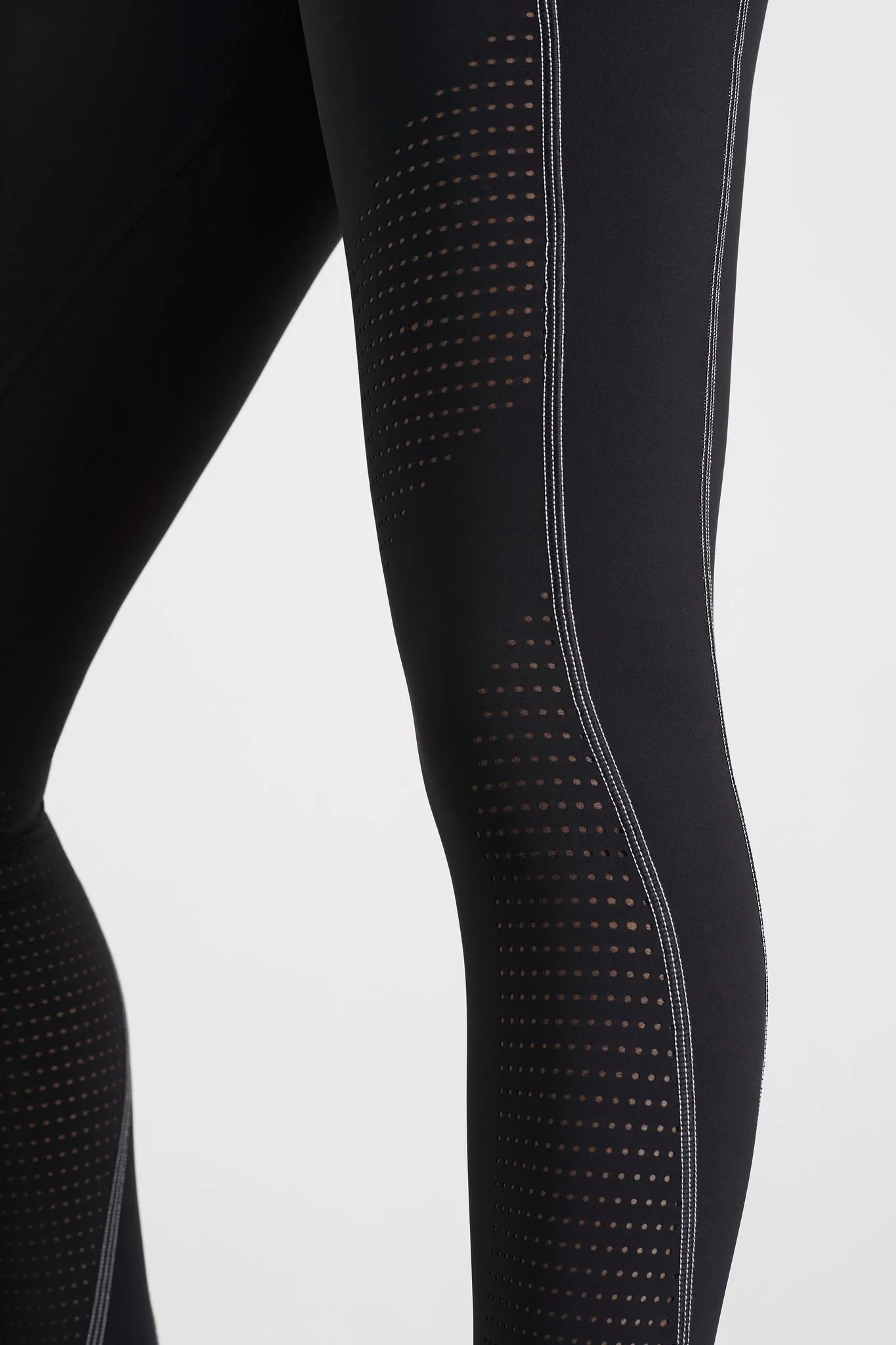 Classic Laser Cut Full Length Legging 202
